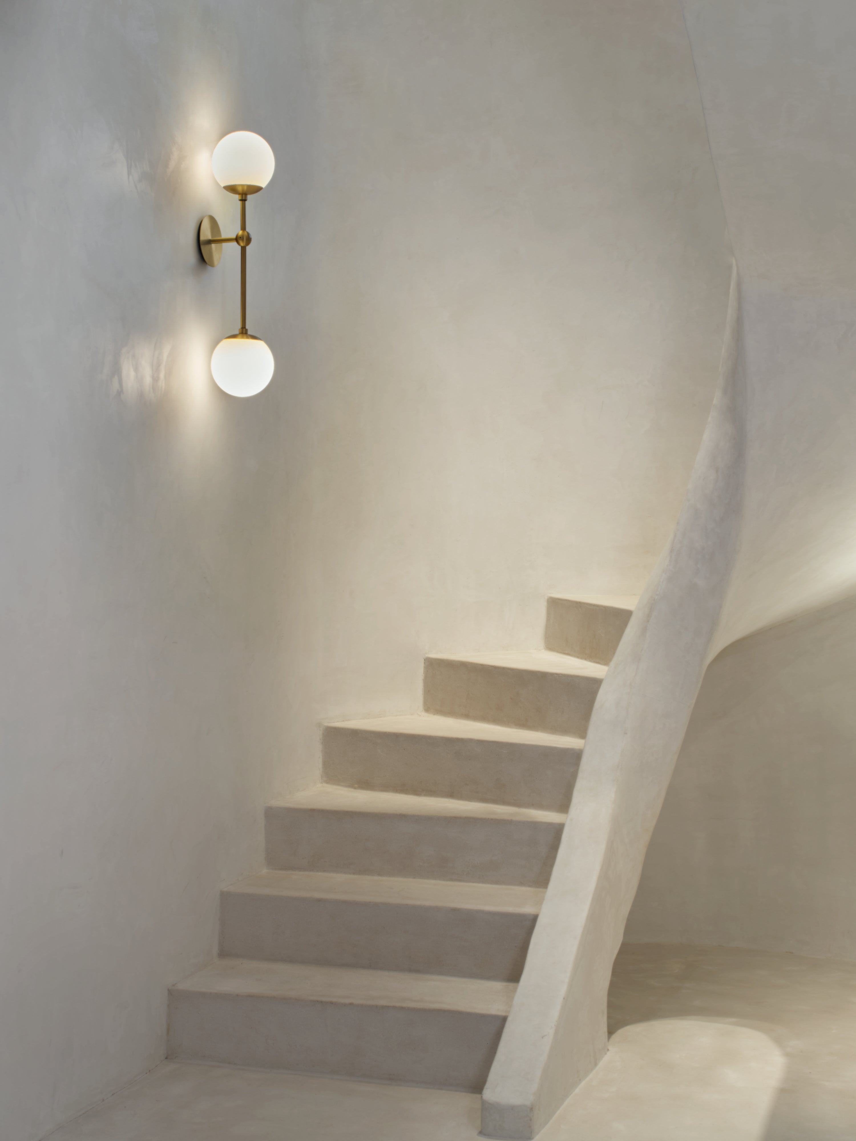 Schwung Armstrong Dual Globe Wall Light